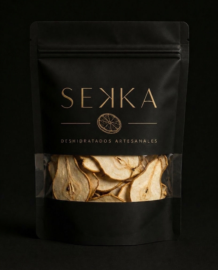 Pera deshidratada SEKKA — paquete artesanal