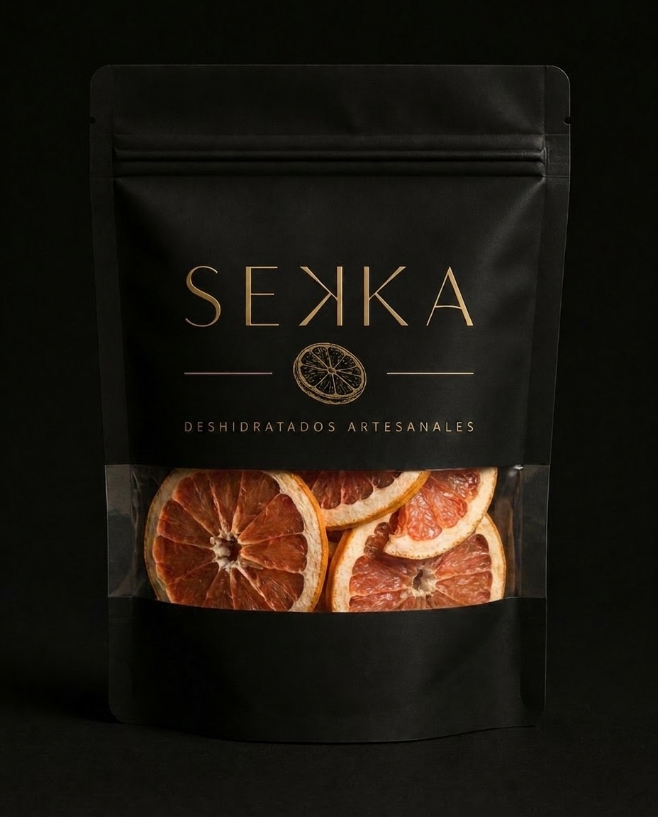 Pomelo deshidratada SEKKA — paquete artesanal
